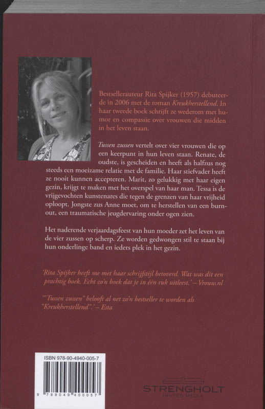 Achterkant van Tussen Zussen