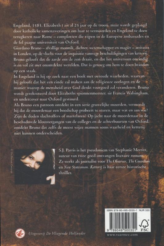 Achterkant van Ketterij