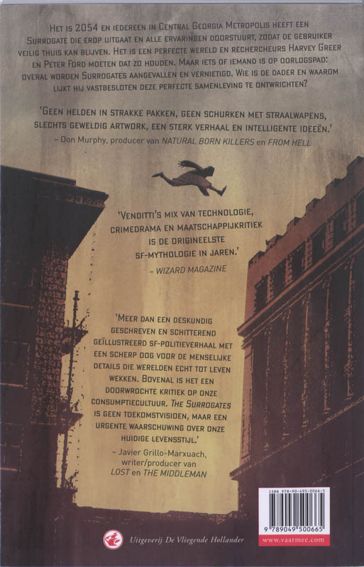 Achterkant van The surrogates