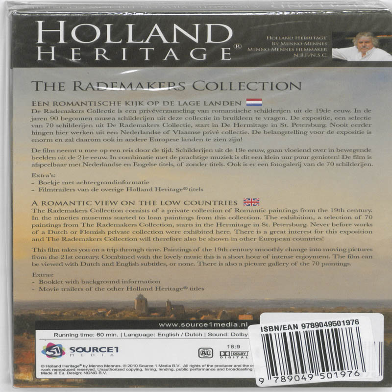 Achterkant van Holland Heritage - The Rademakers Collection