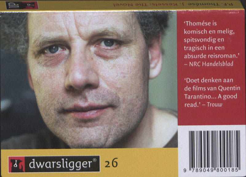Achterkant van J. Kessels : The Novel