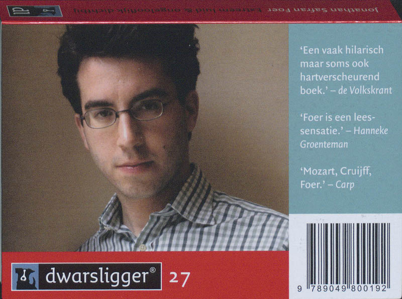Achterkant van Extreem luid & ongelooflijk dichtbij