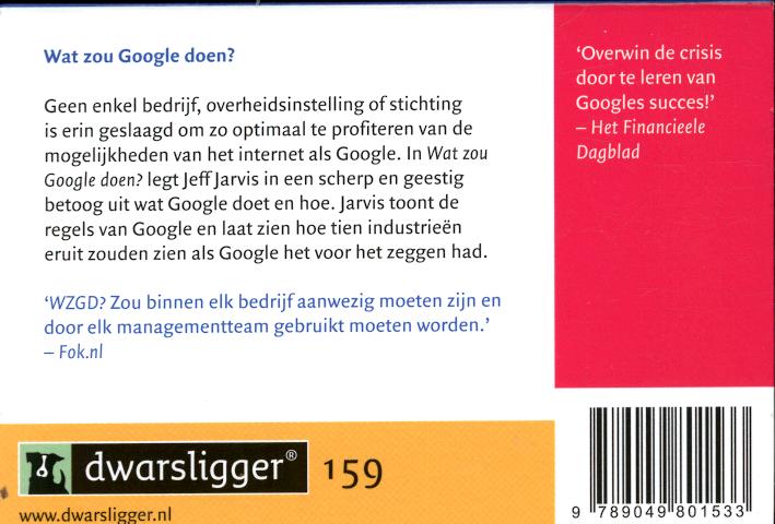 Achterkant van Wat zou Google doen?