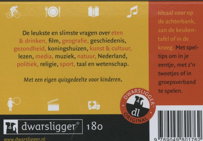 Achterkant van Het grote kleine quizboek