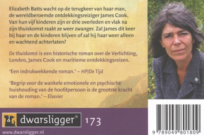 Achterkant van De thuiskomst