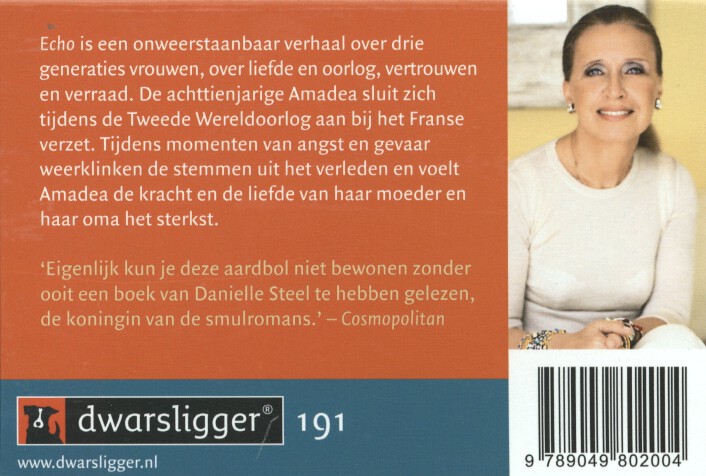 Achterkant van Echo