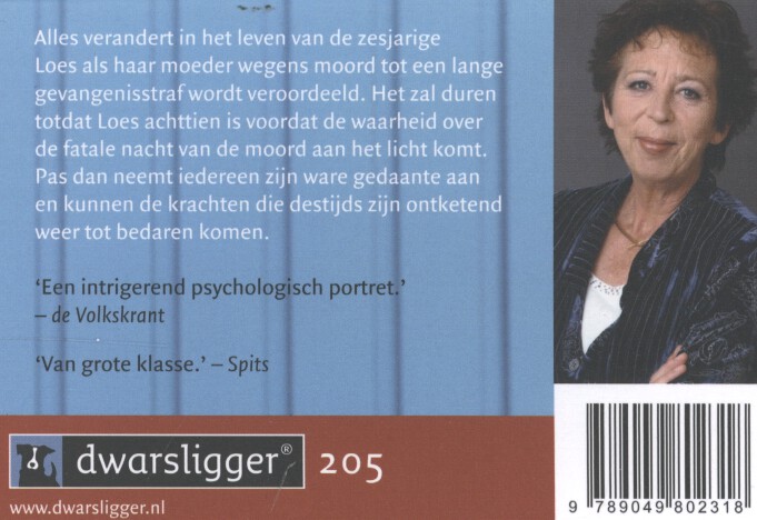 Achterkant van Het duister dat ons scheidt