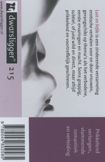 Achterkant van Lust en liefde