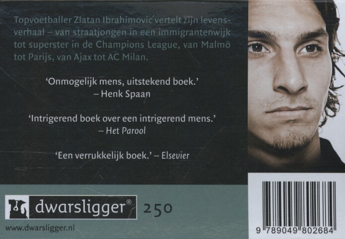 Achterkant van Ik, Zlatan