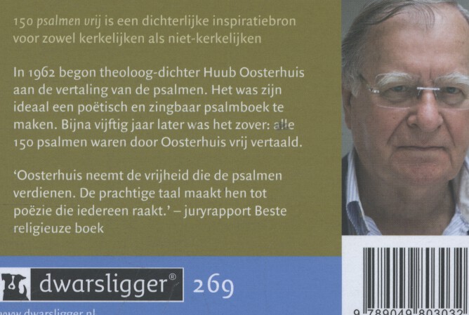Achterkant van 150 psalmen vrij