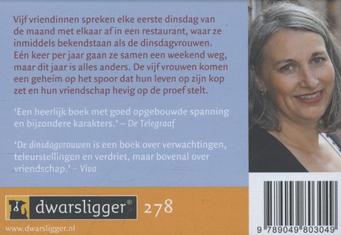 Achterkant van De dinsdagvrouwen