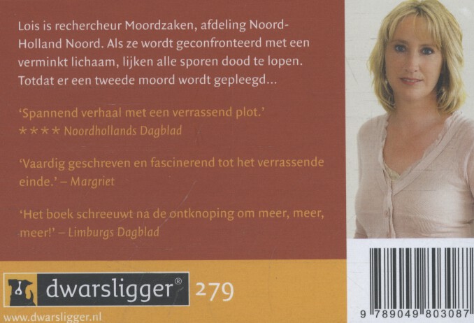 Achterkant van Aan niemand vertellen