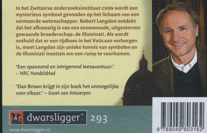 Achterkant van Het Bernini mysterie