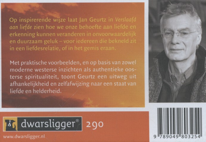 Achterkant van Verslaafd aan liefde