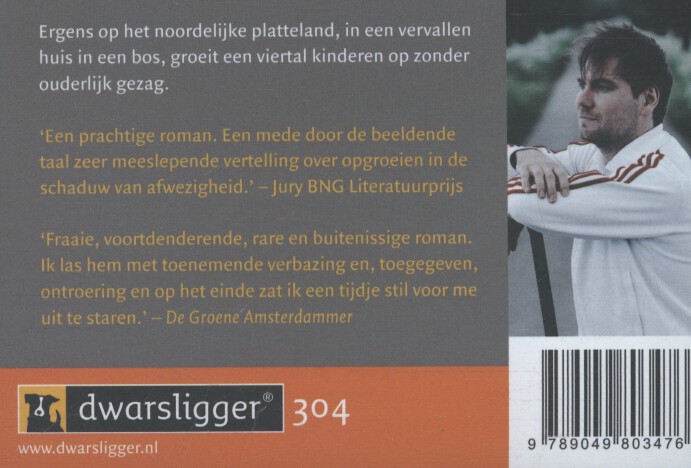 Achterkant van Kinderen van het ruige land