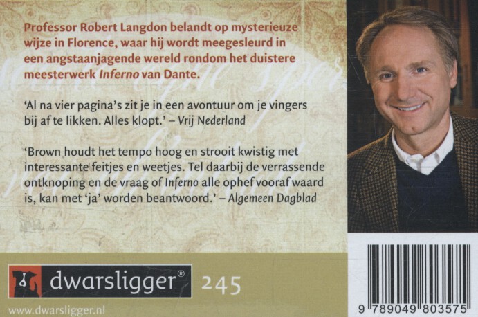 Achterkant van Inferno