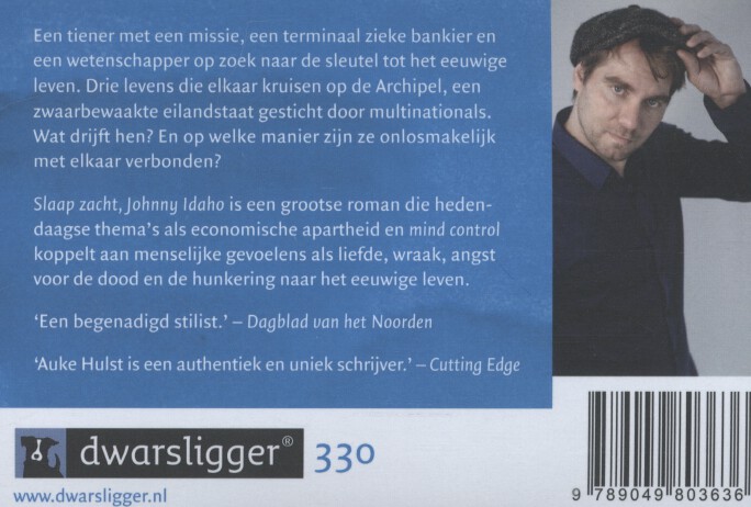 Achterkant van Slaap zacht, Johnny Idaho