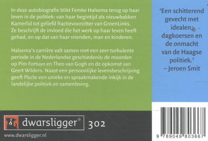 Achterkant van Pluche