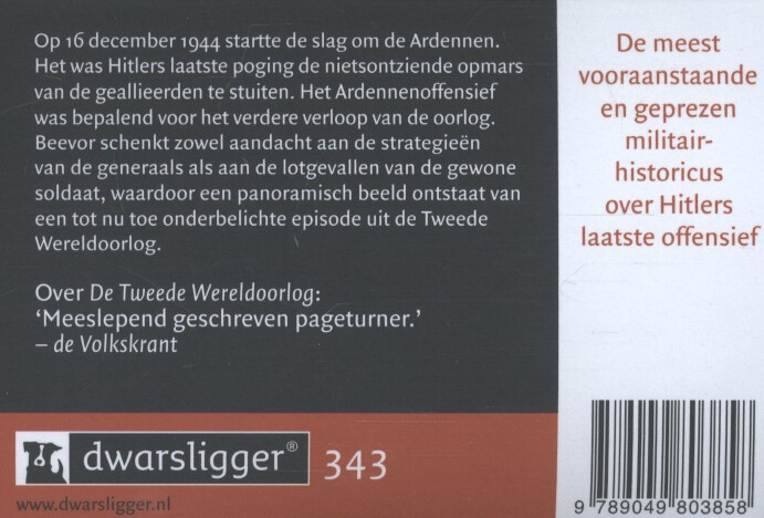 Achterkant van Het Ardennenoffensief