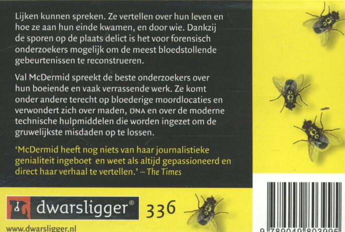 Achterkant van Sporen van misdaad