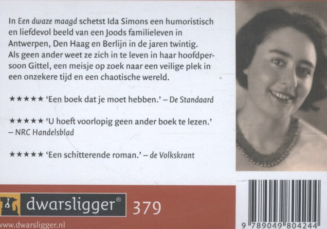 Achterkant van Een dwaze maagd