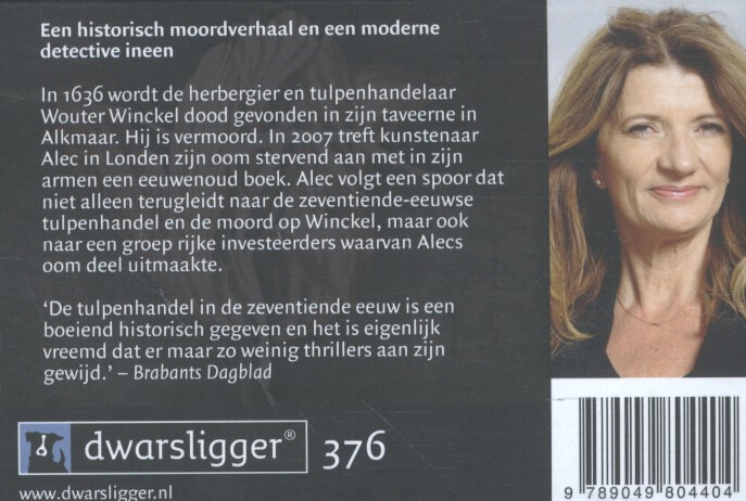 Achterkant van Het tulpenvirus