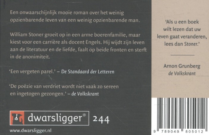 Achterkant van Stoner