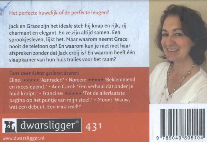 Achterkant van Achter gesloten deuren