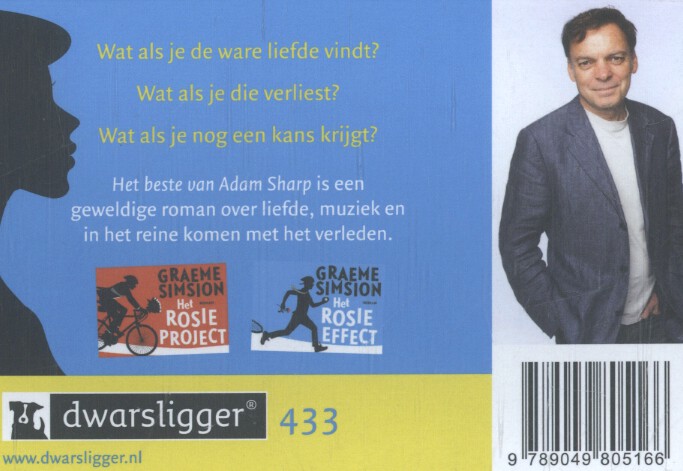 Achterkant van Het beste van Adam Sharp