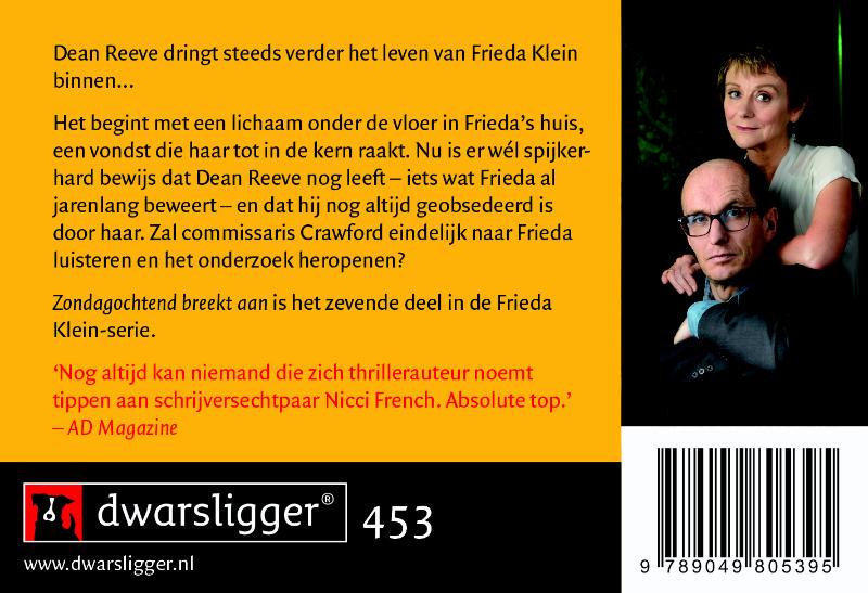 Achterkant van Zondagochtend breekt aan