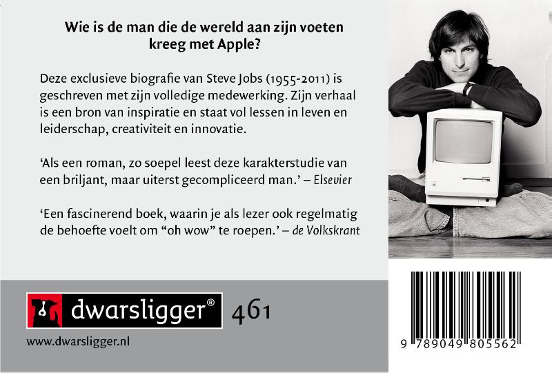 Achterkant van Steve Jobs