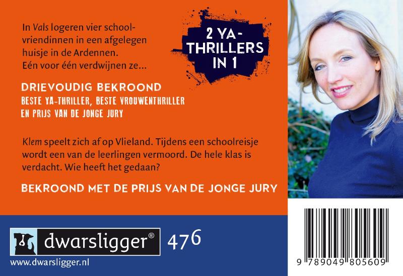 Achterkant van Klem + Vals