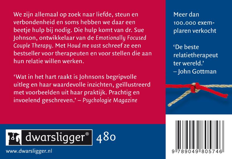 Achterkant van Houd me vast