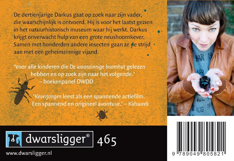 Achterkant van Keverjongen