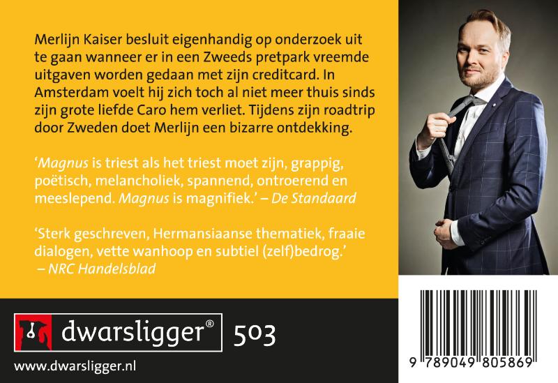 Achterkant van Magnus
