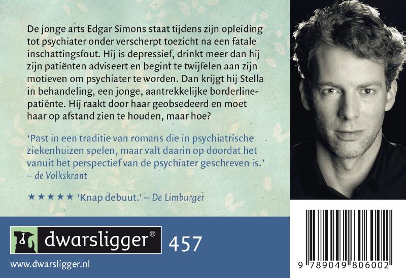 Achterkant van De psychiater en het meisje