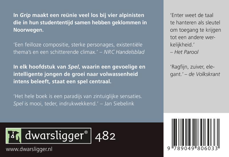 Achterkant van Grip + Spel