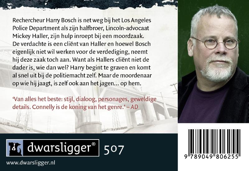 Achterkant van Over de grens