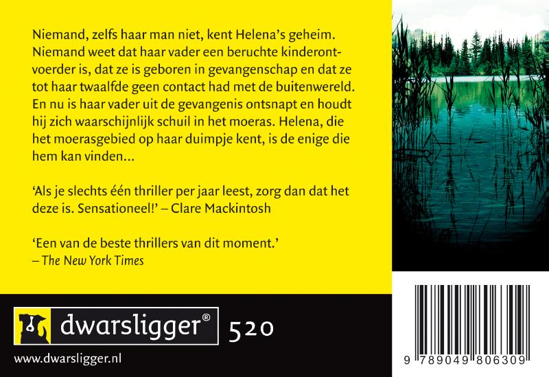 Achterkant van Dochter van het moeras