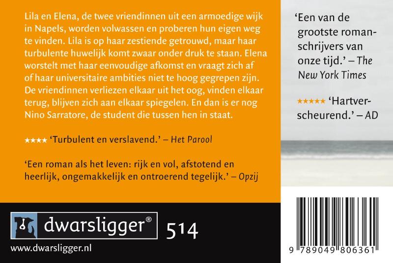 Achterkant van De nieuwe achternaam