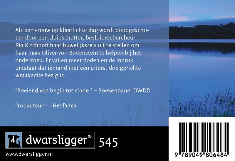 Achterkant van De levenden en de doden