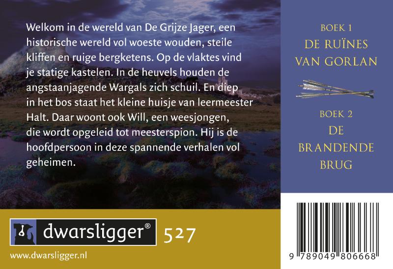 Achterkant van De Grijze Jager 1-2 DL