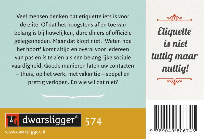 Achterkant van Hoe hoort het eigenlijk?
