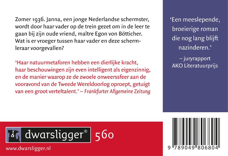 Achterkant van De Nederlandse maagd