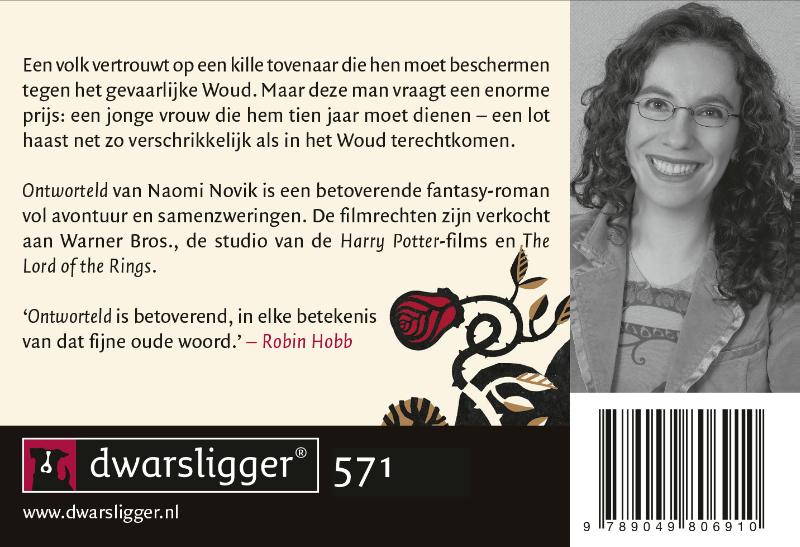 Achterkant van Ontworteld