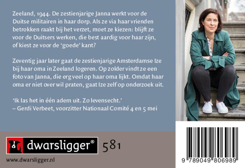 Achterkant van Ze was 16