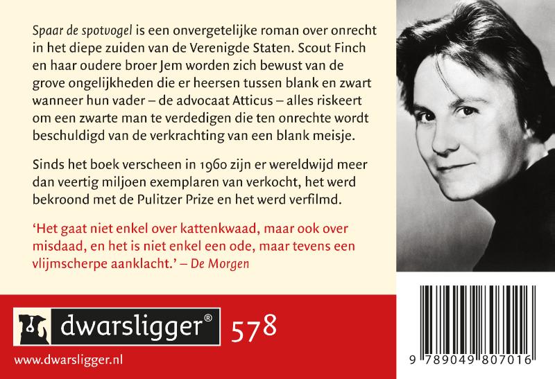 Achterkant van De spotvogel