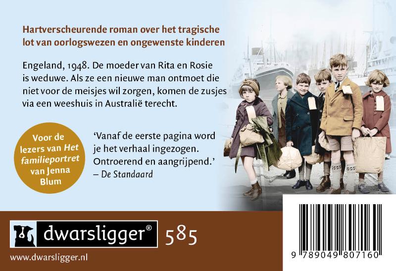 Achterkant van De verloren kinderen