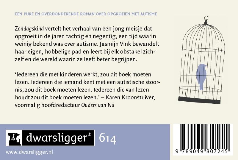 Achterkant van Zondagskind