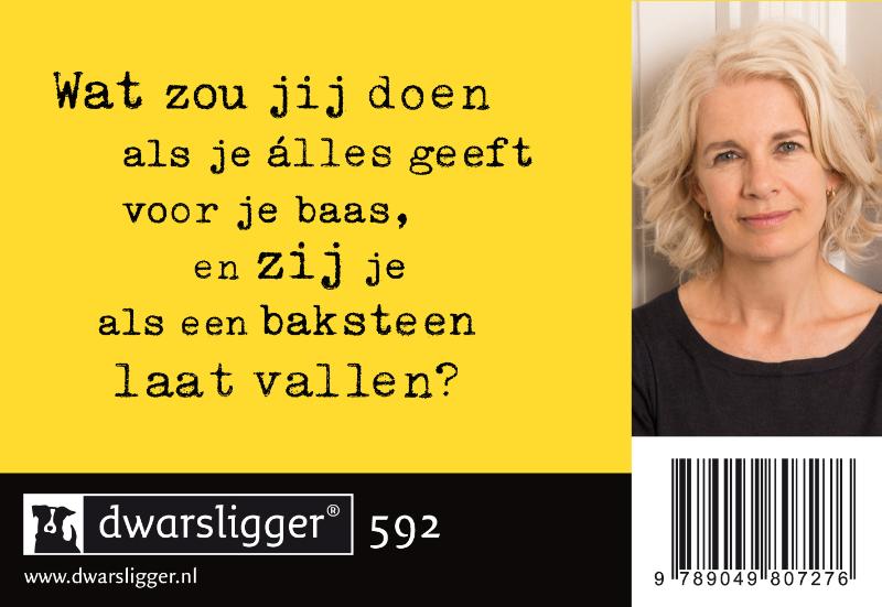 Achterkant van De secretaresse